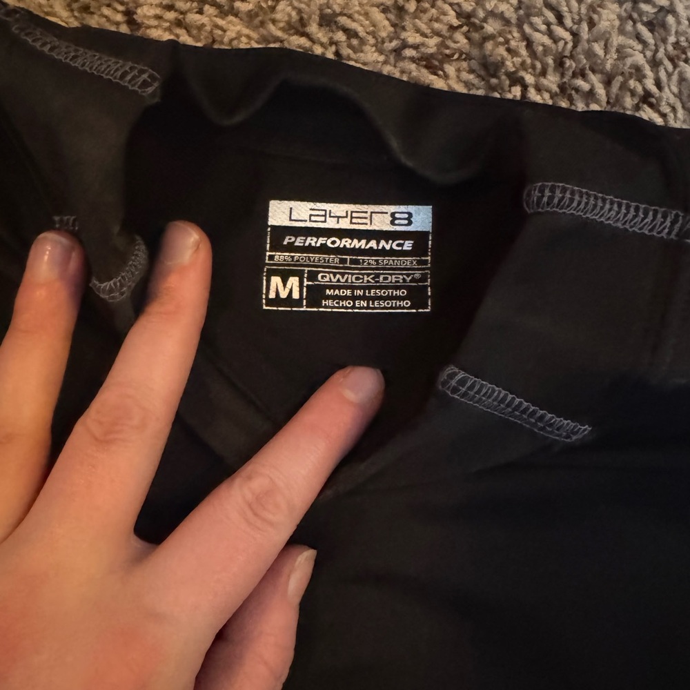 Layer 8 Black Performance Top - image 2